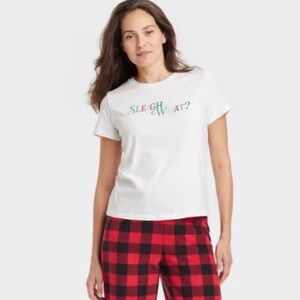 SLEIGH WHAT? Wondershop woman’s Christmas top